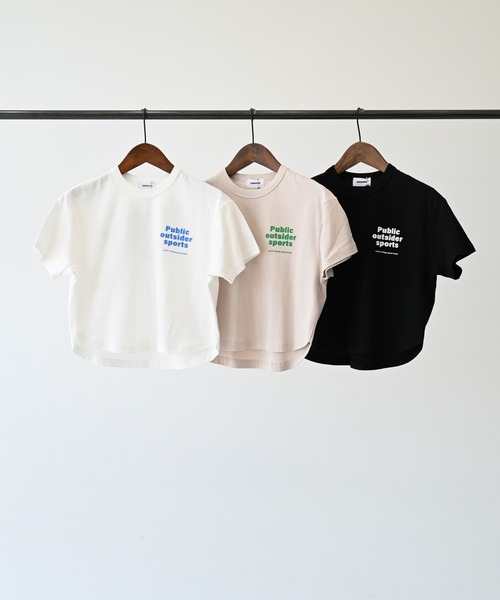 GENERATOR（ジェネレーター）の「ジェネレーター Public Tシャツ（Tシャツ/カットソー・キッズ・ホワイト/ベージュ系その他/ブラック・XL/L/M）」の22枚目の写真