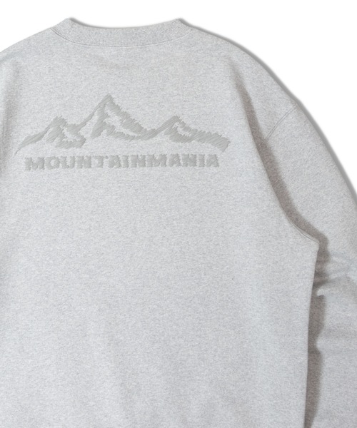 Mountain Mania(マウンテンマニア)の「MOUNTAIN MANIA BL 鬼裏毛リバーシブルクルー(スウェット・メンズ・ブルー系/ブラック/グレー・M/L/XL)」の1枚目の写真