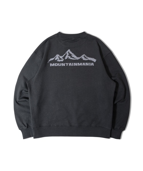 Mountain Mania(マウンテンマニア)の「MOUNTAIN MANIA BL 鬼裏毛リバーシブルクルー(スウェット・メンズ・ブルー系/ブラック/グレー・M/L/XL)」の4枚目の写真