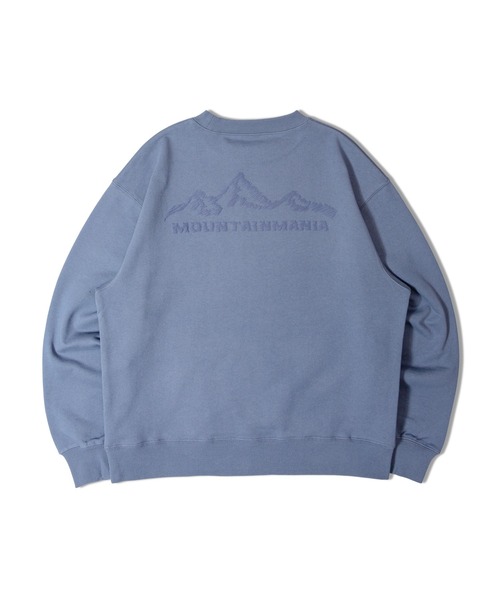 Mountain Mania(マウンテンマニア)の「MOUNTAIN MANIA BL 鬼裏毛リバーシブルクルー(スウェット・メンズ・ブルー系/ブラック/グレー・M/L/XL)」の21枚目の写真