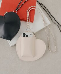 Chico（チコ）の「ハートデザインスマホポーチ（その他小物）」