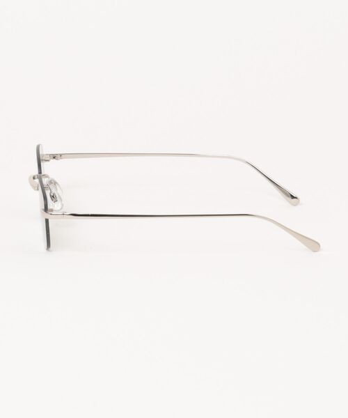 Revo.（レボ）の「リムレス スクエア型 カラーレンズ サングラス フチなしメガネ UVカット（サングラス・メンズ・ライトブラウン/ライトグレー・FREE）」の3枚目の写真