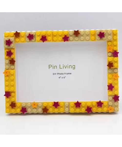 ammy.（エイミードット）の「【 ammy. / エイミードット 】 カラフル ポップ ブロック アート フォトフレーム（フォトフレーム・レディース・マルチ/グリーン系/ブルー系/イエロー系・FREE）」の3枚目の写真