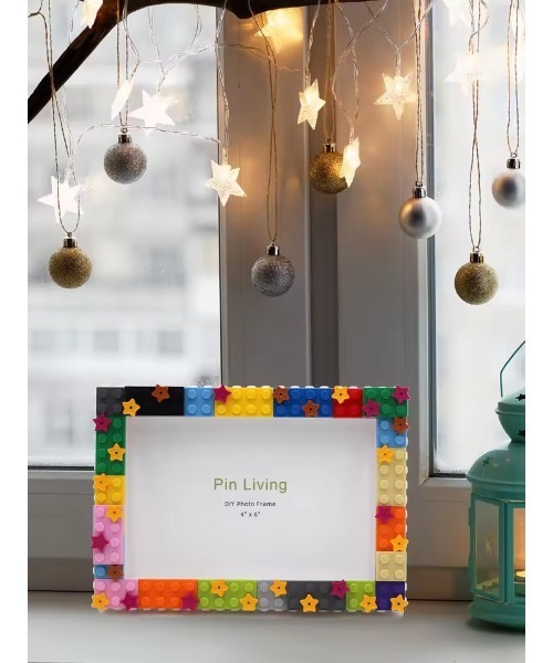 ammy.（エイミードット）の「【 ammy. / エイミードット 】 カラフル ポップ ブロック アート フォトフレーム（フォトフレーム・レディース・マルチ/グリーン系/ブルー系/イエロー系・FREE）」の4枚目の写真