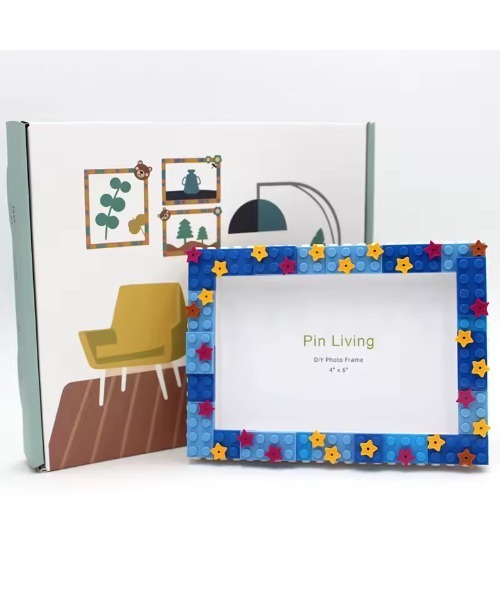 ammy.（エイミードット）の「【 ammy. / エイミードット 】 カラフル ポップ ブロック アート フォトフレーム（フォトフレーム・レディース・マルチ/グリーン系/ブルー系/イエロー系・FREE）」の9枚目の写真