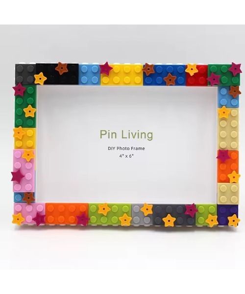 ammy.（エイミードット）の「【 ammy. / エイミードット 】 カラフル ポップ ブロック アート フォトフレーム（フォトフレーム・レディース・マルチ/グリーン系/ブルー系/イエロー系・FREE）」の6枚目の写真