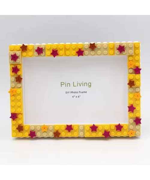 ammy.（エイミードット）の「【 ammy. / エイミードット 】 カラフル ポップ ブロック アート フォトフレーム（フォトフレーム・レディース・マルチ/グリーン系/ブルー系/イエロー系・FREE）」の5枚目の写真