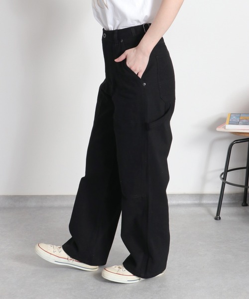 cepo（セポ）の「〈セットアップ対応可能〉刺繍ペインターデニムパンツ（デニムパンツ・レディース・オフホワイト/ブラック・S/L/M）」の13枚目の写真