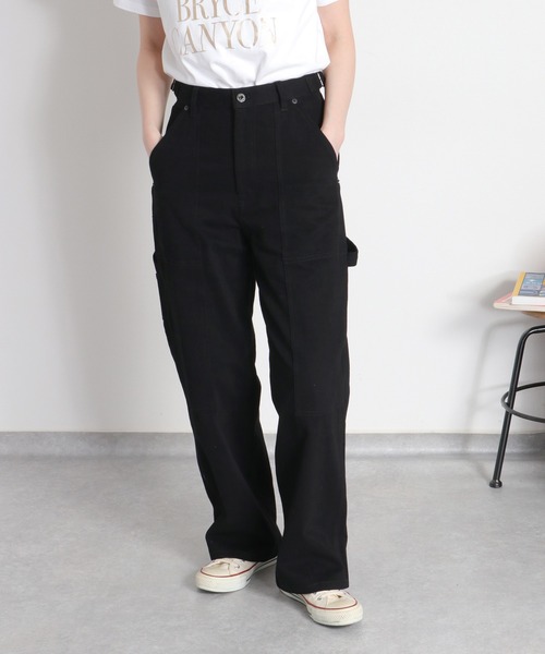 cepo（セポ）の「〈セットアップ対応可能〉刺繍ペインターデニムパンツ（デニムパンツ・レディース・オフホワイト/ブラック・S/L/M）」の17枚目の写真