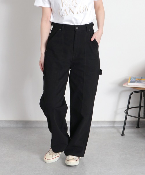 cepo（セポ）の「〈セットアップ対応可能〉刺繍ペインターデニムパンツ（デニムパンツ・レディース・オフホワイト/ブラック・S/L/M）」の11枚目の写真