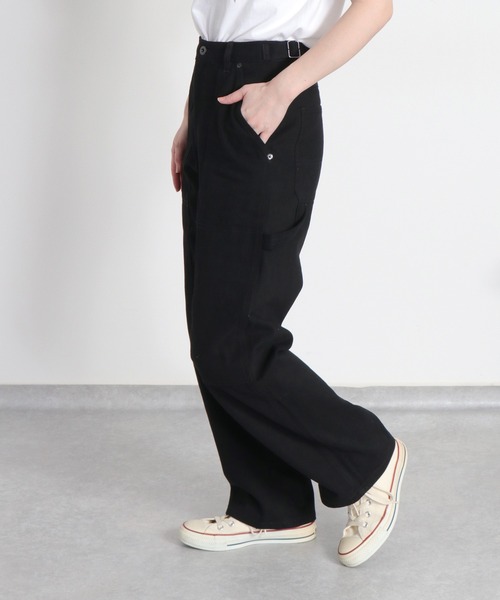 cepo（セポ）の「〈セットアップ対応可能〉刺繍ペインターデニムパンツ（デニムパンツ・レディース・オフホワイト/ブラック・S/L/M）」の12枚目の写真