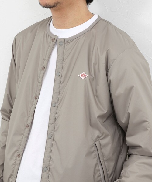 DANTON/ダントン】DT-A0633SNT INSULATION COLLARLESS JACKET 26SS