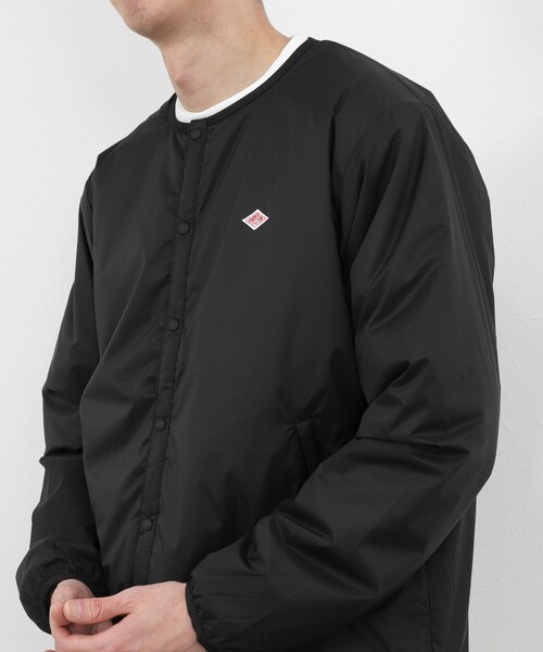 DANTON(ダントン)の「【DANTON/ダントン】DT-A0633SNT INSULATION COLLARLESS JACKET 26SS(ブルゾン・メンズ・ブラック/グレー・S/M/L/XL)」の3枚目の写真