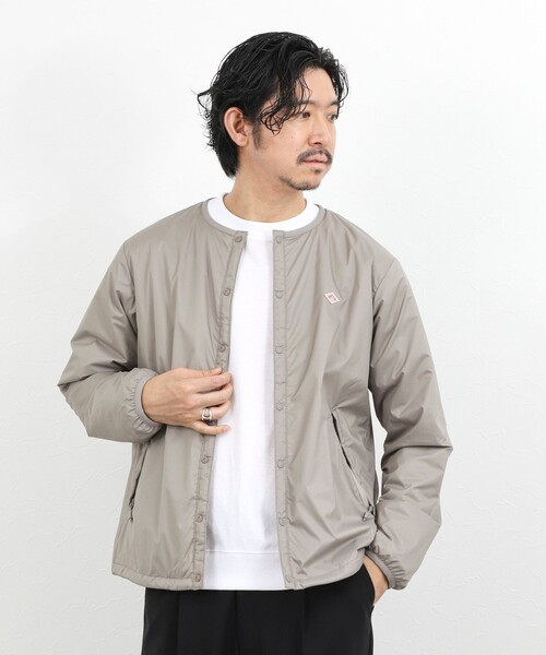 DANTON(ダントン)の「【DANTON/ダントン】DT-A0633SNT INSULATION COLLARLESS JACKET 26SS(ブルゾン・メンズ・ブラック/グレー・S/M/L/XL)」の18枚目の写真