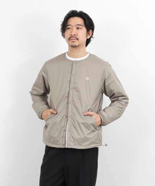 DANTON(ダントン)の「【DANTON/ダントン】DT-A0633SNT INSULATION COLLARLESS JACKET 26SS(ブルゾン・メンズ・ブラック/グレー・S/M/L/XL)」の20枚目の写真