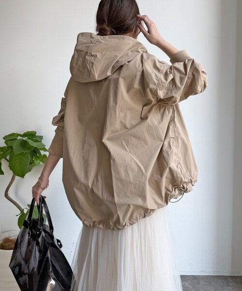 DouDou(ドゥドゥ)の「マンパMA1(その他アウター・レディース・ブラック/ライトベージュ/ベージュ・FREE)」の18枚目の写真