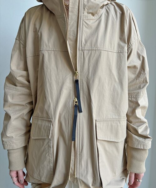 DouDou(ドゥドゥ)の「マンパMA1(その他アウター・レディース・ブラック/ライトベージュ/ベージュ・FREE)」の8枚目の写真