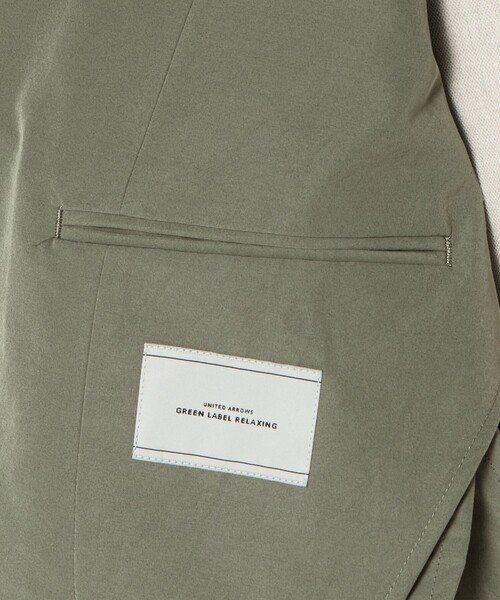 green label relaxing（グリーンレーベルリラクシング）の「A+ ミノテック スプリング バルカラーコート ステンカラーコート -撥水・防風・透湿-（ステンカラーコート・メンズ・ブラック/オリーブ・S/M/L/XL）」の21枚目の写真