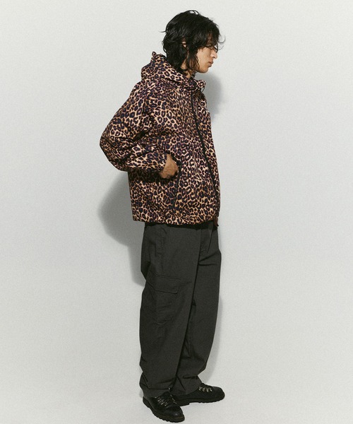 HUF（ハフ）の「RAINIER PRINTED SHELL JACKET（その他アウター・メンズ・ブラウン・S/M/L/XL/XXL）」の2枚目の写真