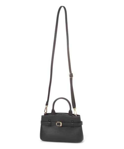 studio CLIP（スタディオクリップ）の「バックルミニショルダーバッグ（ショルダーバッグ・レディース・ブラック/アイボリー/ブラウン/ライトグリーン・FREE）」の14枚目の写真