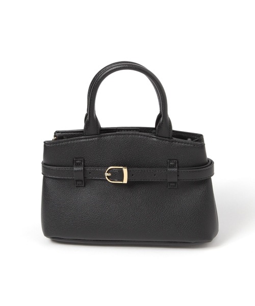 studio CLIP（スタディオクリップ）の「バックルミニショルダーバッグ（ショルダーバッグ・レディース・ブラック/アイボリー/ブラウン/ライトグリーン・FREE）」の15枚目の写真