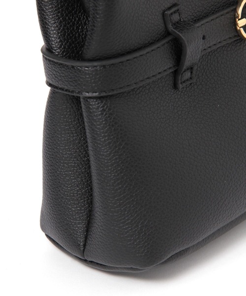 studio CLIP（スタディオクリップ）の「バックルミニショルダーバッグ（ショルダーバッグ・レディース・ブラック/アイボリー/ブラウン/ライトグリーン・FREE）」の22枚目の写真