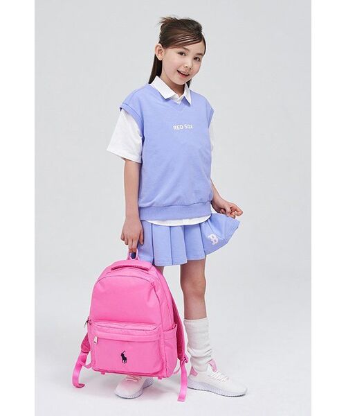 MUSINSA STANDARD KIDS（ムシンサスタンダードキッズ）の「オーバーサイズオックスフォード半袖シャツ[ホワイト]（シャツ/ブラウス・レディース・その他・110/120/130/140/150/160）」の2枚目の写真