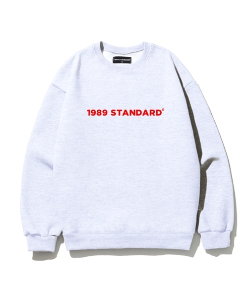 1989STANDARD(1989スタンダード)の「ベーシックロゴ スウェット (STMSTD-0006)(スウェット・レディース・ダークグレー/ブラック/ライトグレー/ネイビー・LARGE/MEDIUM/X-LARGE)」の3枚目の写真