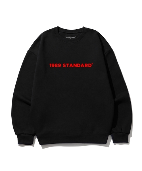 1989STANDARD(1989スタンダード)の「ベーシックロゴ スウェット (STMSTD-0006)(スウェット・レディース・ダークグレー/ブラック/ライトグレー/ネイビー・LARGE/MEDIUM/X-LARGE)」の2枚目の写真