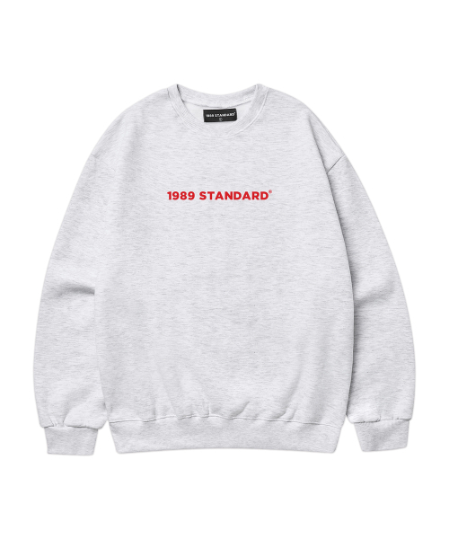 1989STANDARD(1989スタンダード)の「ベーシックロゴ スウェット (STMSTD-0006)(スウェット・レディース・ダークグレー/ブラック/ライトグレー/ネイビー・LARGE/MEDIUM/X-LARGE)」の6枚目の写真