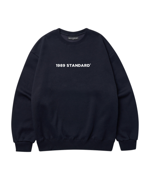1989STANDARD(1989スタンダード)の「ベーシックロゴ スウェット (STMSTD-0006)(スウェット・レディース・ダークグレー/ブラック/ライトグレー/ネイビー・LARGE/MEDIUM/X-LARGE)」の5枚目の写真