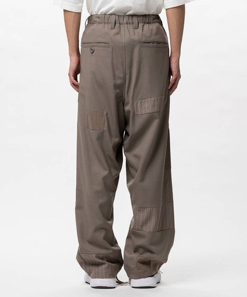 Maison MIHARA YASUHIRO（メゾンミハラヤスヒロ）の「【MIHARAYASUHIRO/ミハラヤスヒロ】Repaired Wool Pants(A16PT032 SLACKS)（その他パンツ・メンズ・ベージュ・FREE）」の4枚目の写真