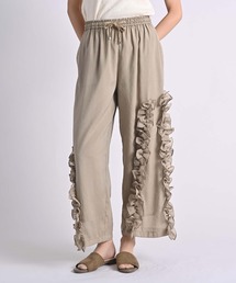 Anside（アンサイド）の「オーガンジーフリルラインパンツ（その他パンツ）」