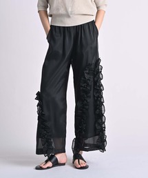 Anside（アンサイド）の「オーガンジーフリルラインパンツ（その他パンツ）」