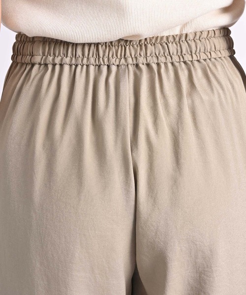 Anside（アンサイド）の「オーガンジーフリルラインパンツ（その他パンツ・レディース・ブラック/ベージュ・M）」の17枚目の写真