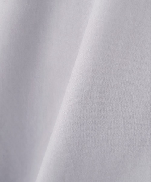 MHL.（エムエイチエル）の「COTTON RAMIE POPLIN（シャツ/ブラウス・レディース・ブラック/ライトグレー・2/1）」の19枚目の写真