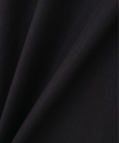 MHL.（エムエイチエル）の「COTTON RAMIE POPLIN（シャツ/ブラウス・レディース・ブラック/ライトグレー・2/1）」の14枚目の写真