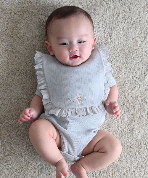 PUPPAPUPO（プッパプーポ）の「スタイベスト 針抜き（マグ/哺乳瓶/お食事グッズ・キッズ・グレー/アイボリー/ピンク・FREE）」の21枚目の写真