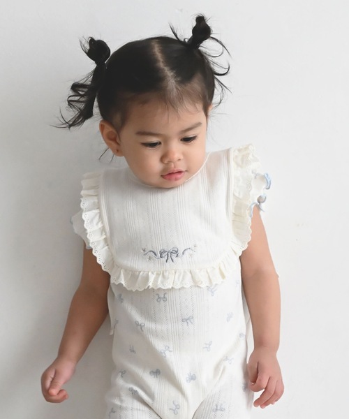 PUPPAPUPO（プッパプーポ）の「スタイベスト 針抜き（マグ/哺乳瓶/お食事グッズ・キッズ・グレー/アイボリー/ピンク・FREE）」の13枚目の写真