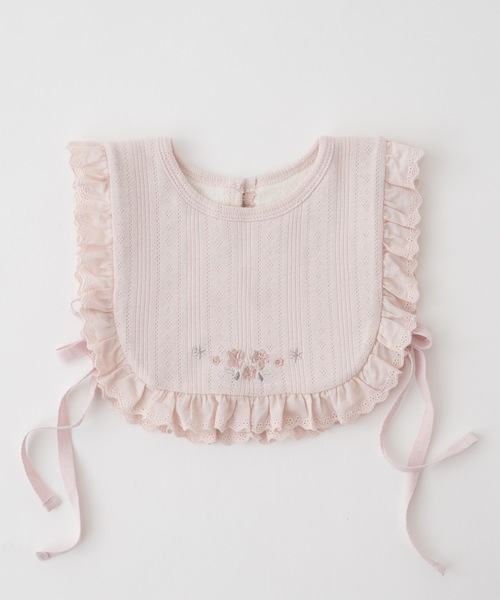 PUPPAPUPO（プッパプーポ）の「スタイベスト 針抜き（マグ/哺乳瓶/お食事グッズ・キッズ・グレー/アイボリー/ピンク・FREE）」の6枚目の写真