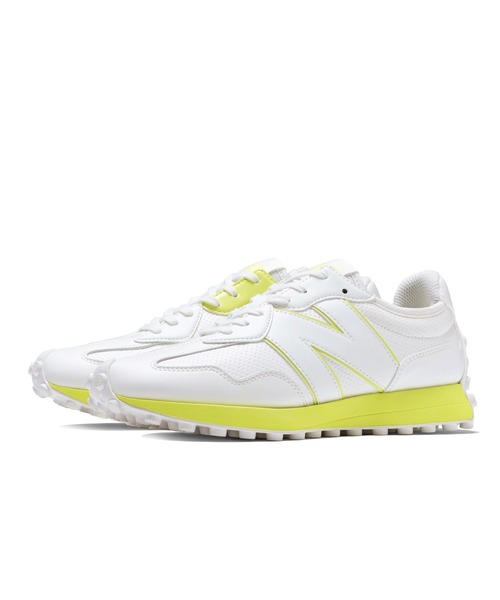 NEW BALANCE（ニューバランス）の「【GOLF】327 v1 SL（スニーカー・レディース・ホワイト×イエロー/ホワイト×ピンク・22.5cm/23.0cm/23.5cm/24.0cm/24.5cm/25.0cm）」の3枚目の写真