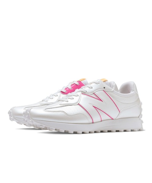 NEW BALANCE（ニューバランス）の「【GOLF】327 v1 SL（スニーカー・レディース・ホワイト×イエロー/ホワイト×ピンク・22.5cm/23.0cm/23.5cm/24.0cm/24.5cm/25.0cm）」の4枚目の写真