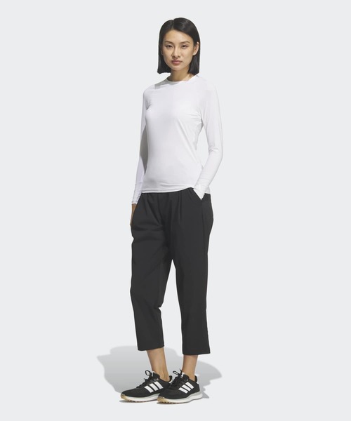 adidas(アディダス)の「ゴルフ長袖ベースレイヤー【adidas Golf/アディダスゴルフ】(Tシャツ/カットソー・レディース・ホワイト・X-SMALL/X-LARGE/SMALL/MEDIUM/LARGE)」の5枚目の写真