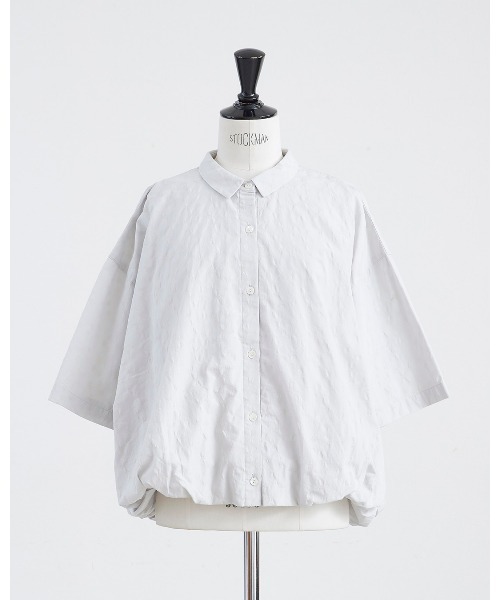 salle de bal（サルデバル）の「【 HEAVENLY / ヘブンリー 】Dot jacquard Ballon Blouse  2612072  DLI（シャツ/ブラウス・レディース・ライトグレー/ブラック/オフホワイト・FREE）」の3枚目の写真