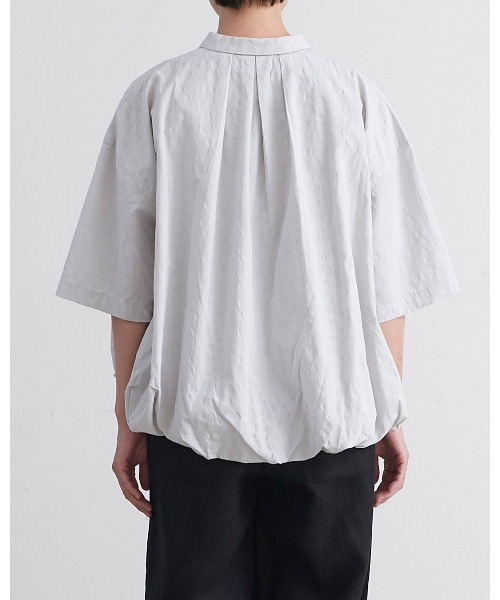 salle de bal（サルデバル）の「【 HEAVENLY / ヘブンリー 】Dot jacquard Ballon Blouse  2612072  DLI（シャツ/ブラウス・レディース・ライトグレー/ブラック/オフホワイト・FREE）」の5枚目の写真