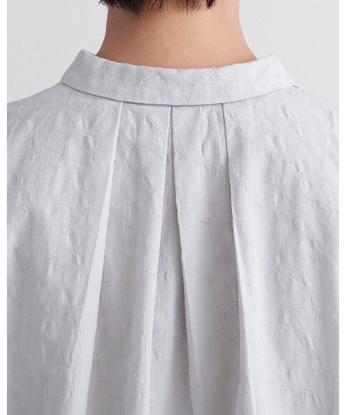salle de bal（サルデバル）の「【 HEAVENLY / ヘブンリー 】Dot jacquard Ballon Blouse  2612072  DLI（シャツ/ブラウス・レディース・ライトグレー/ブラック/オフホワイト・FREE）」の6枚目の写真