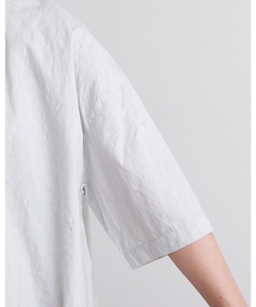 salle de bal（サルデバル）の「【 HEAVENLY / ヘブンリー 】Dot jacquard Ballon Blouse  2612072  DLI（シャツ/ブラウス・レディース・ライトグレー/ブラック/オフホワイト・FREE）」の9枚目の写真