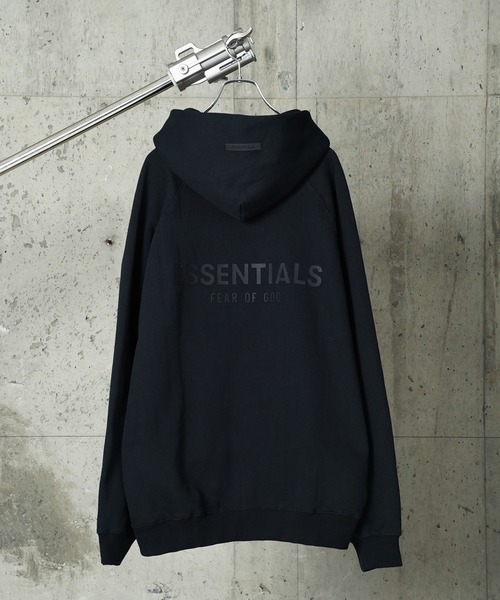 FOG ESSENTIALS(エフオージーエッセンシャルズ)の「"08"≪FOG ESSENTIALS≫裏起毛 スウェット バックロゴ プルオーバーパーカー(パーカー・メンズ・ブラック・XL/L/M)」の15枚目の写真