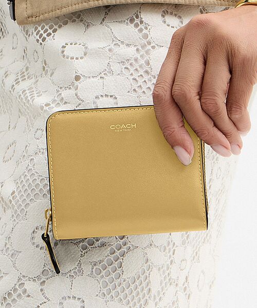 【COACH☆新品】ビルフォールド ウォレット！折り財布！イエロー ゴールド！ ニューヨーク ビルフォールド ウォレット（財布）｜COACH（コーチ）の