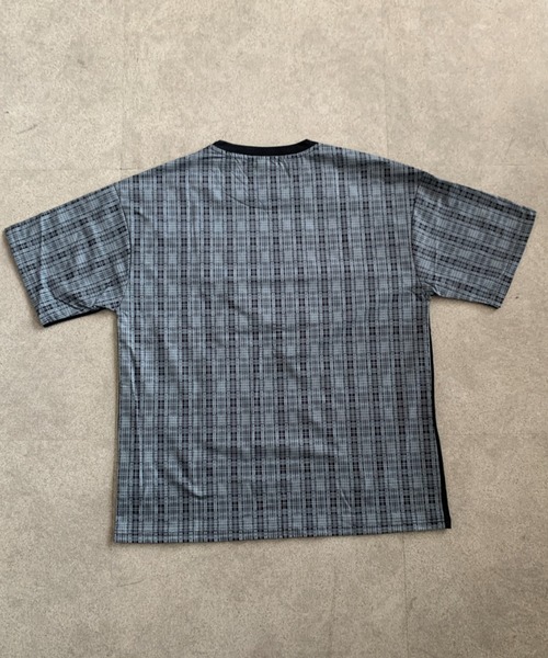 link lot(リンクロット)の「チェック切り替えロゴプリントTシャツ(Tシャツ/カットソー・メンズ・イエロー/ピンク/ブラック・M)」の17枚目の写真